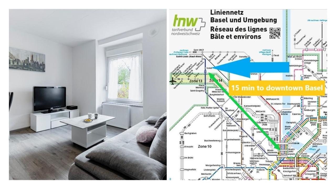 Comfort Stay Basel Airport 2A46 Saint-Louis  Exteriör bild